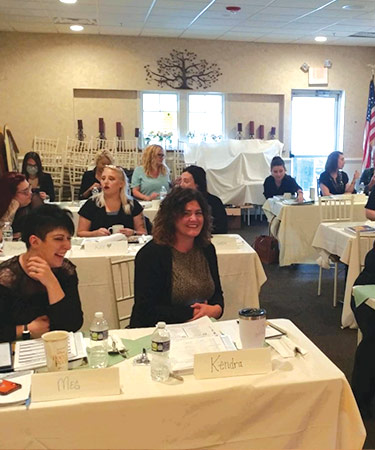 Hairstylists training in Paoli